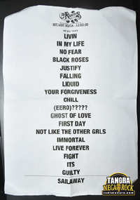 rasmus setlist sofia