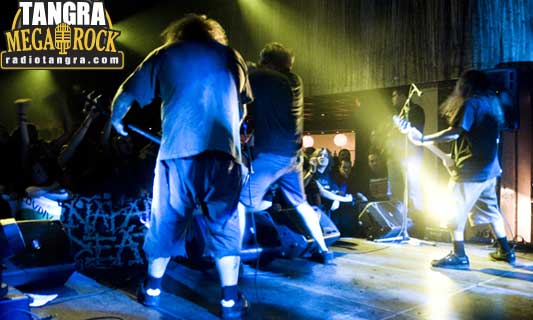 Napalm Death Live Sofia 2009 from back