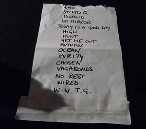 NMA setlist Sofia