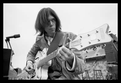 Neil Young very Young