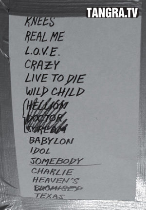 SETLIST