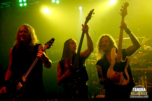 Helloween & Gamma Ray together on stage. Photo: Victor Alexandrov
