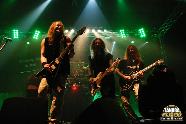 Helloween & Gamma Ray together on stage. Photo: Victor Alexandrov
